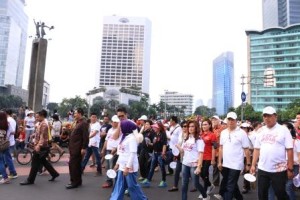 Jalan Sehat Car Free Day  Warnai Launching TIFF 2016 di Jakarta