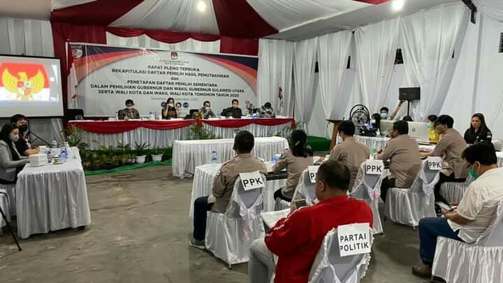 Pleno Syarat Pencalonan, KPU Tomohon: Paslon Diminta Segera Lengkapi Pleno Syarat Pencalonan, KPU Tomohon: Paslon Diminta Segera Lengkapi