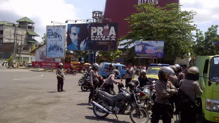 Operasi Rutin Kepolisian di Kota Bitung