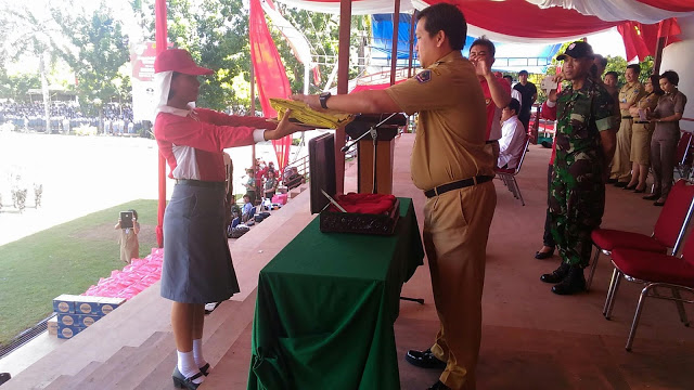 Wagub Pimpin Gladi Resik Upacara Peringatan Hari Proklamasi