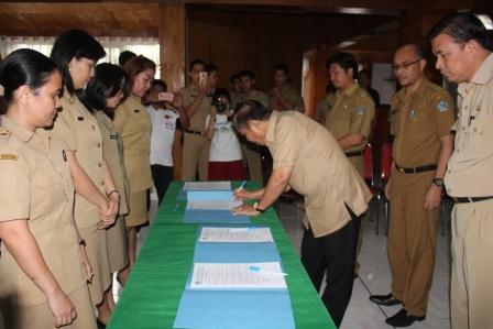 Lomban Kukuhkan 9 Kepala Puskesmas