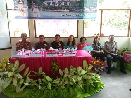 Mantiri Hadir Acara Pelaksanaan Penilaian Kelurahan Tingkat Provinsi Sulut