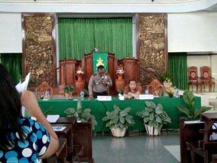 Polres Tomohon Sosialisasi Kamtibmas Pada Calon Pelsus Polres Tomohon Sosialisasi Kamtibmas Pada Calon Pelsus