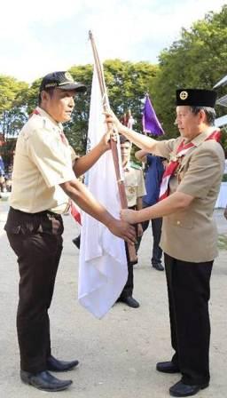 Walikota GSVL Irup Apel HUT ke-56 Gerakan Pramuka di Lapangan Tikala Walikota GSVL Irup Apel HUT ke-56 Gerakan Pramuka di Lapangan Tikala