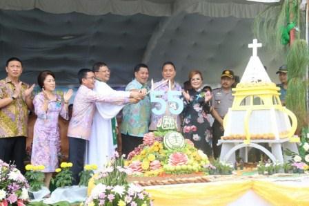 Pesona Ultah 55 P/KB GMIM, Jadi Wisata Religi Warga Gereja Pesona Ultah 55 P/KB GMIM, Jadi Wisata Religi Warga Gereja