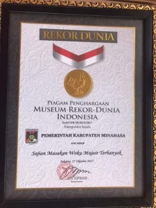 Rekor MURI Mujair Woku