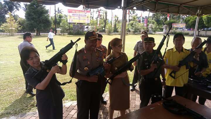 Wenur Hadiri Kunjungan Wakapolda Sulut di Polres Tomohon