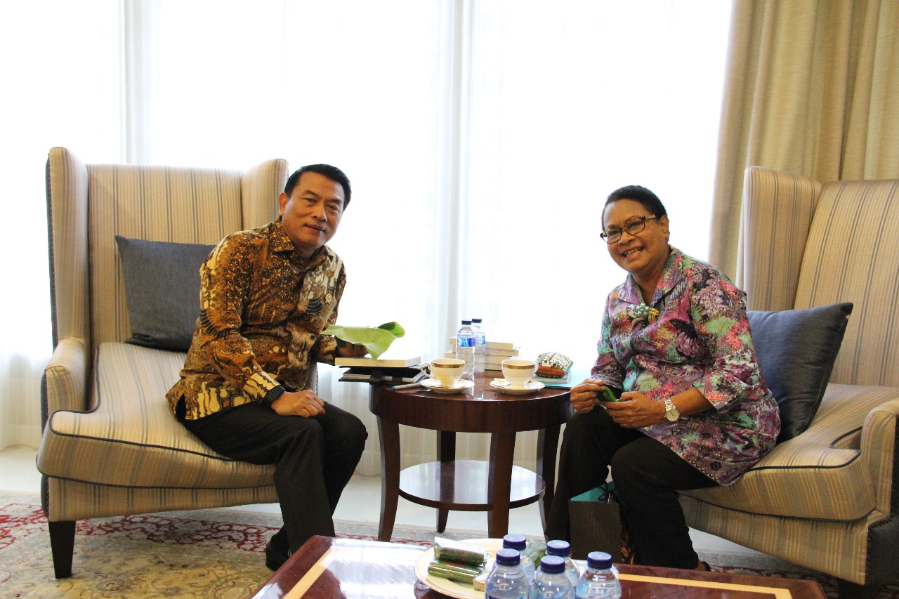 Bertemu Menteri Perempuan dan Anak, Satukan Tekad untuk ‘Three Ends’