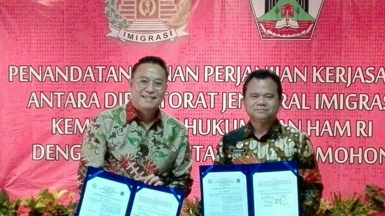 Walikota JFE dan Dirjen Imigrasi Sepakat Kerjasama