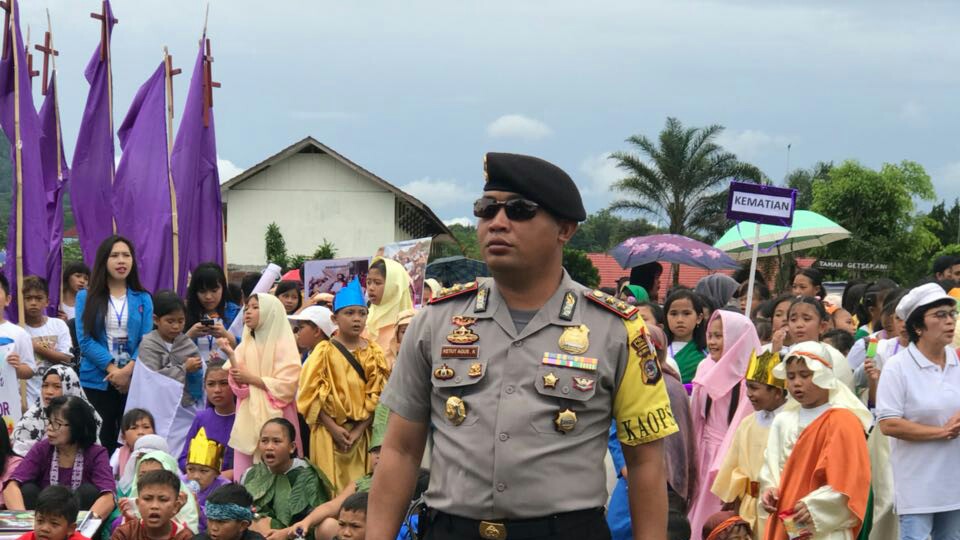 Antisipasi Gangguan, PolresTo Amankan Pawai Paskah Antisipasi Gangguan, PolresTo Amankan Pawai Paskah