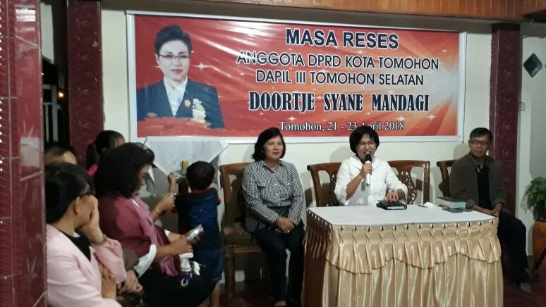 Reses Dortje Mandagi, Angkat Aspirasi Layanan Air Bersih