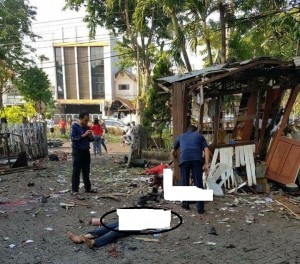 informasi sementara 3 orang  meninggal dunia dan 11 orang luka berat