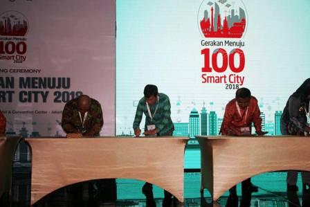Tandatangani MoU Dengan Kementerian Kominfo, Manado Masuk Daerah 100 Smart City 2018 Tandatangani MoU Dengan Kementerian Kominfo, Manado Masuk Daerah 100 Smart City 2018