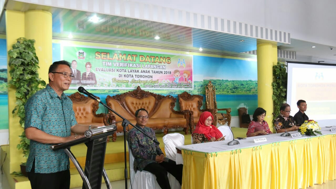 Tomohon, Verifikasi Kota Layak Anak