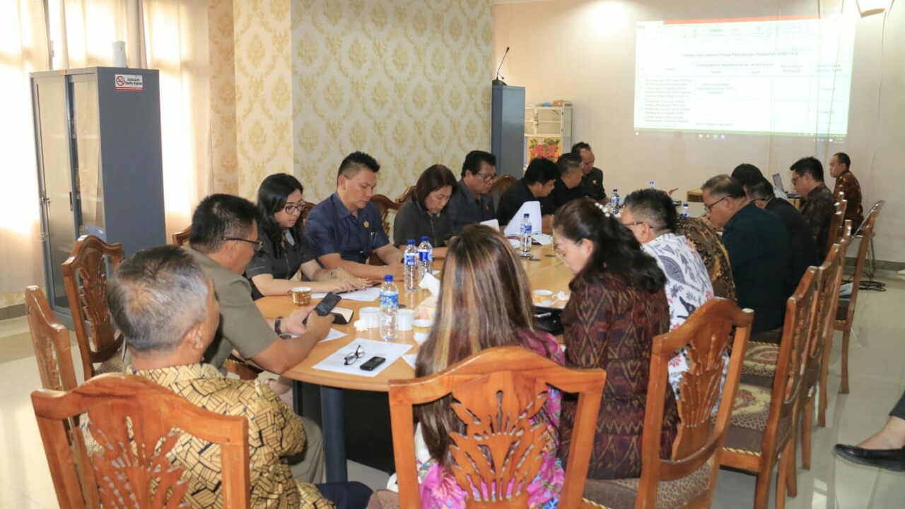 Banggar DPRD Gelar Pembahasan Bersama TAPD Banggar DPRD Gelar Pembahasan Bersama TAPD