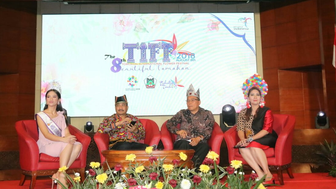 Press Conference TIFF 2018, JFE Dampingi MenPar Arief Yahya Press Conference TIFF 2018, JFE Dampingi MenPar Arief Yahya