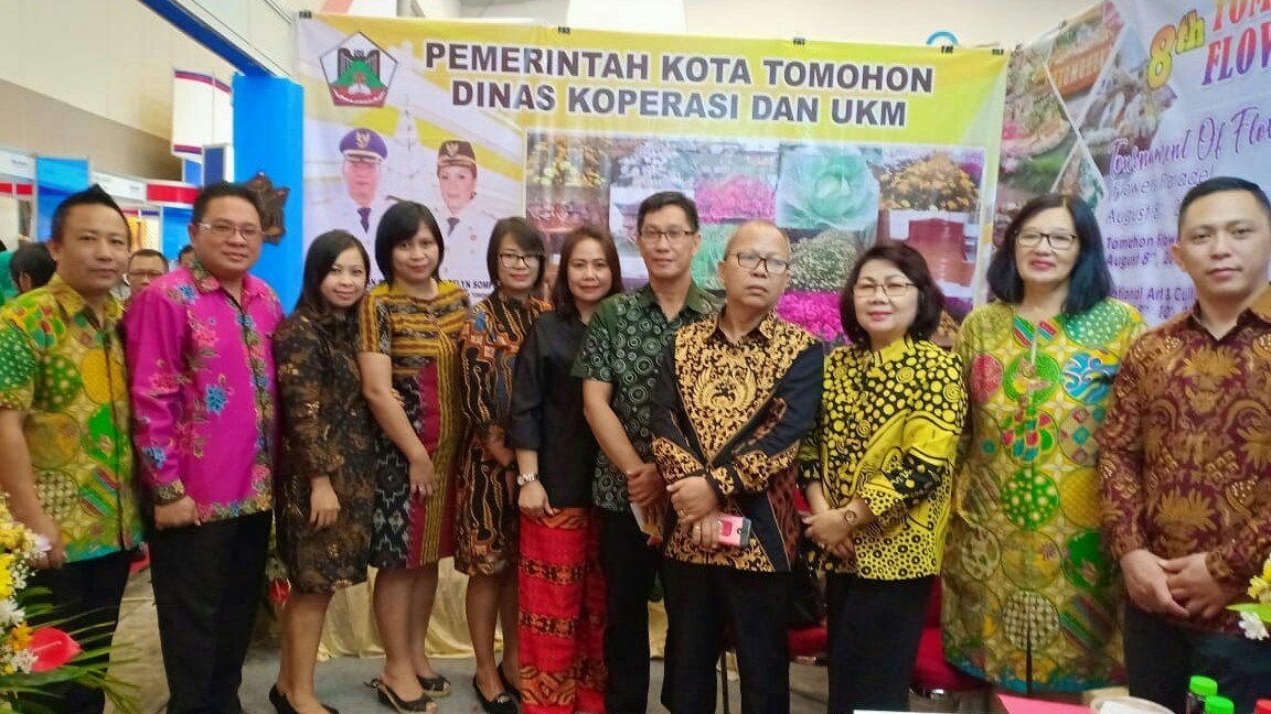 Tomohon Ikut Harkopnas Expo 2018