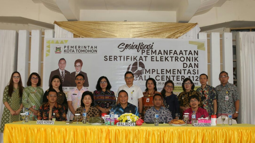 Tomohon Siap Gunakan Call Centre 112