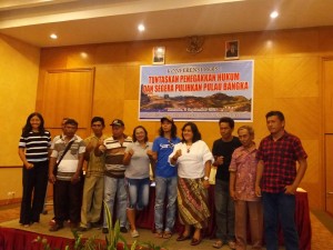 Kaka Slank bersama SBI dan Warga Pulau Bangka