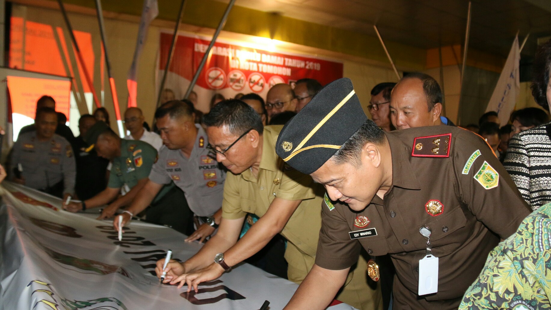 Deklarasi Damai Pemilu 2019, Dihadiri Walikota JFE