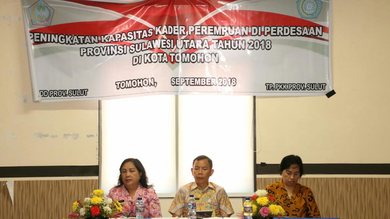 Pemkot Tomohon Tingkatkan Kader Perempuan