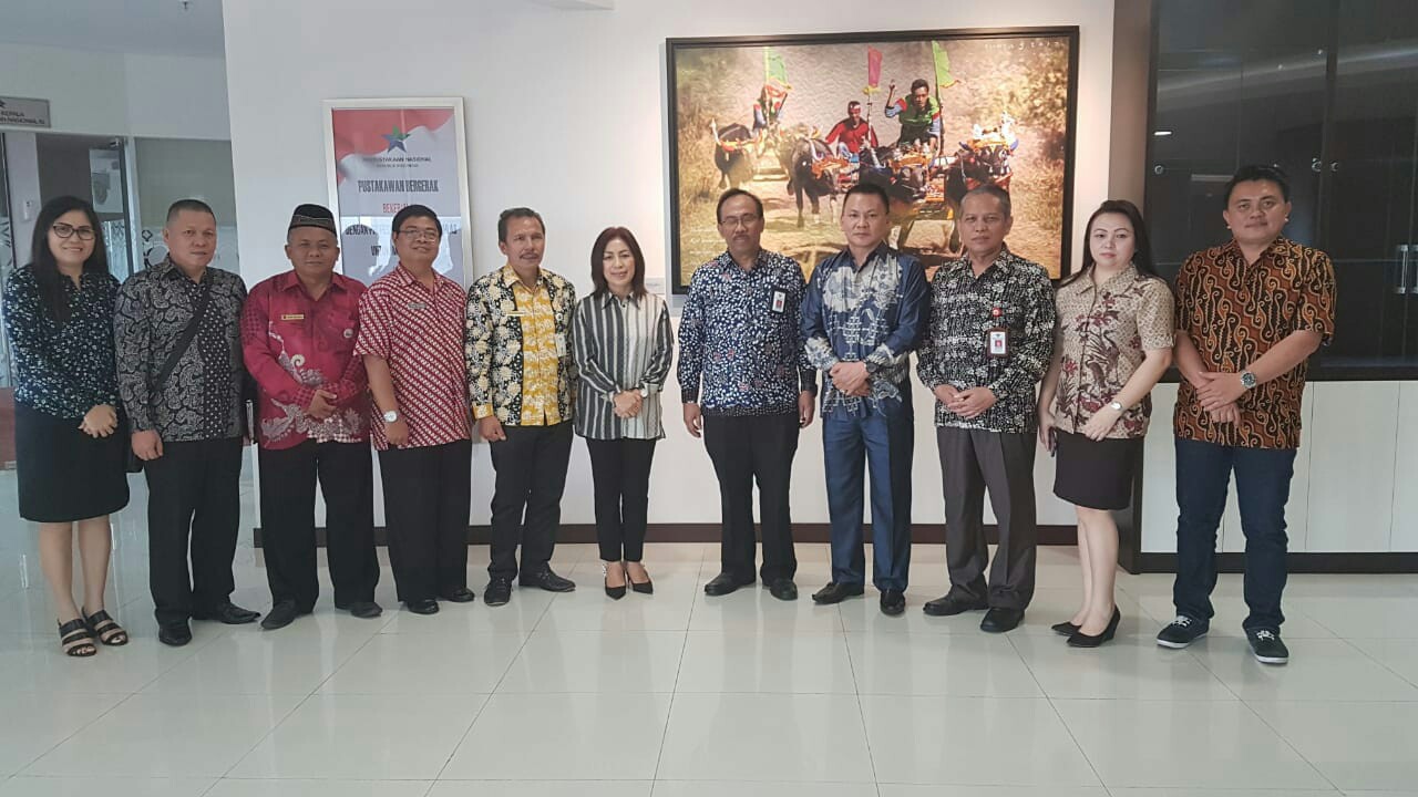 Pimpinan DPRD Tomohon Konsultasi di Perpustakaan Nasional Pimpinan DPRD Tomohon Konsultasi di Perpustakaan Nasional