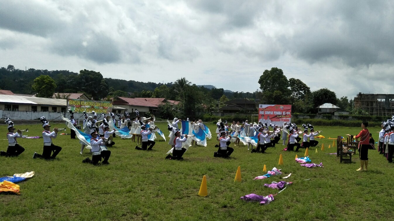 Dispora Sukses Gelar Lomba Marchingband