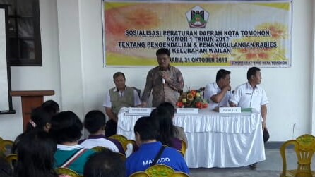 Keles Sosialisasi Perda Rabies di TomUt Keles Sosialisasi Perda Rabies di TomUt