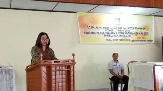 Pijoh Sosialisasi Perda Rabies di TomTeng Pijoh Sosialisasi Perda Rabies di TomTeng