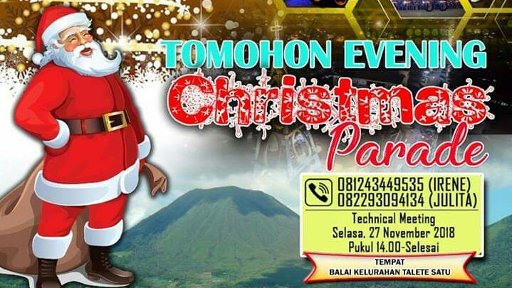 Iven 1212, Tomohon Evening Christmas Parade