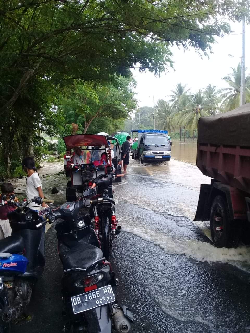 Curah Hujan Meningkat, Bupati Imbau Warga Terus Waspada Yang Bermukim Di DAS dan Lereng Gunung.