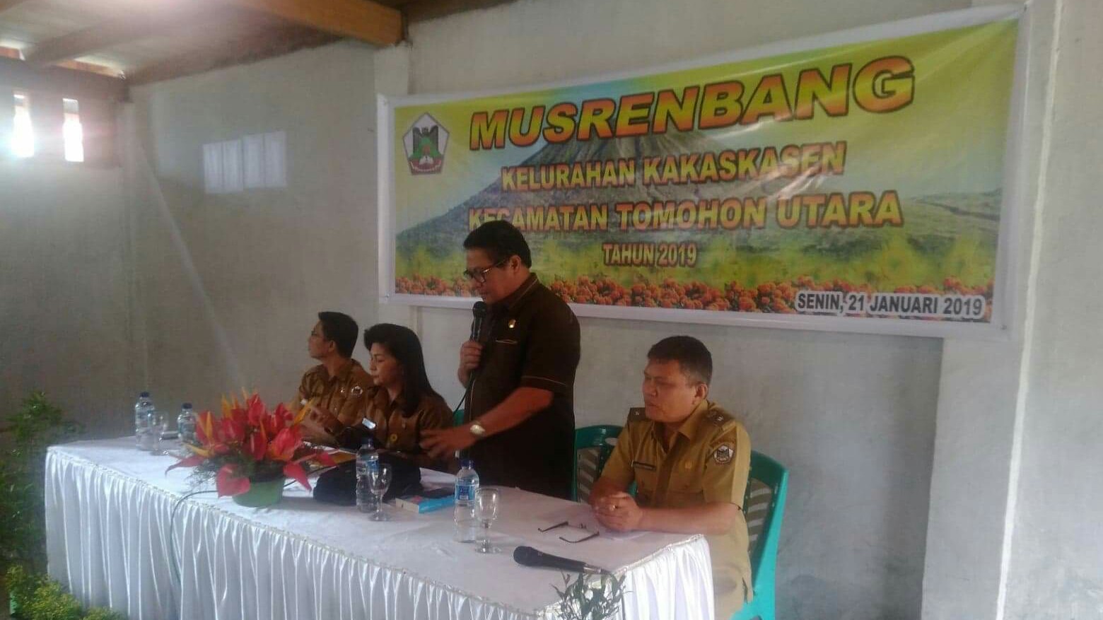 Pungus Ikut Bekali Peserta Musrenbang Kakaskasen