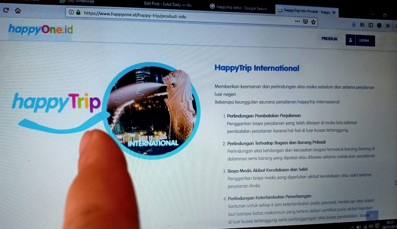 Asuransi Astra HappyTrip, Lindungi Perjalanan Anda