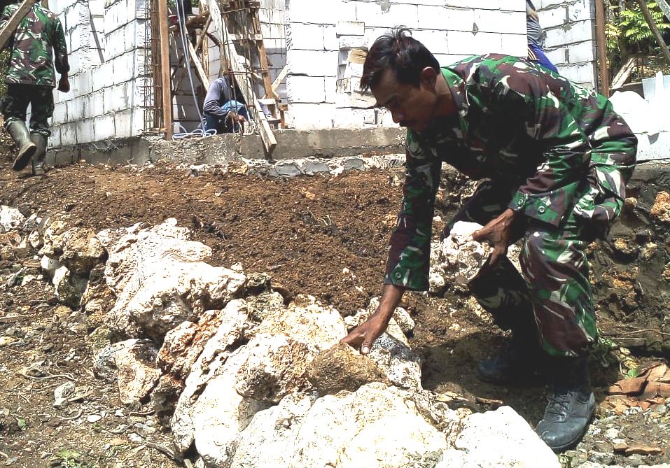 Mushola Dibangun Satgas TMMD, Belajar Ngaji Lancar Mushola Dibangun Satgas TMMD, Belajar Ngaji Lancar
