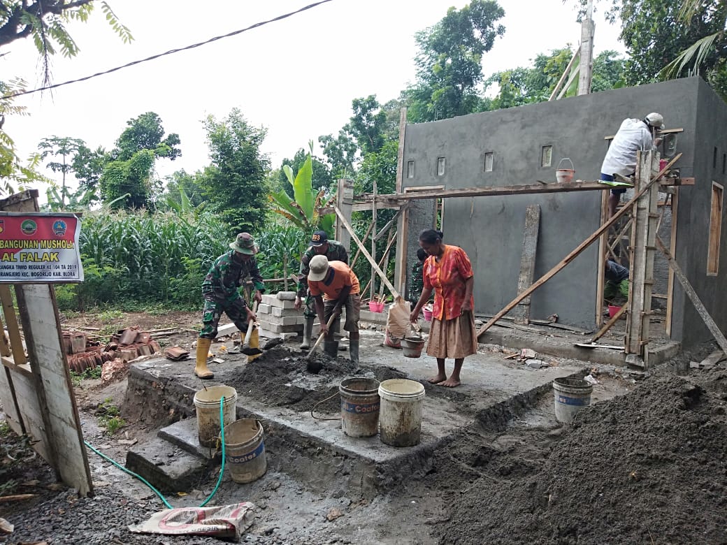Pembangunan Fisik TMMD Kodim Blora Terus Dipacu