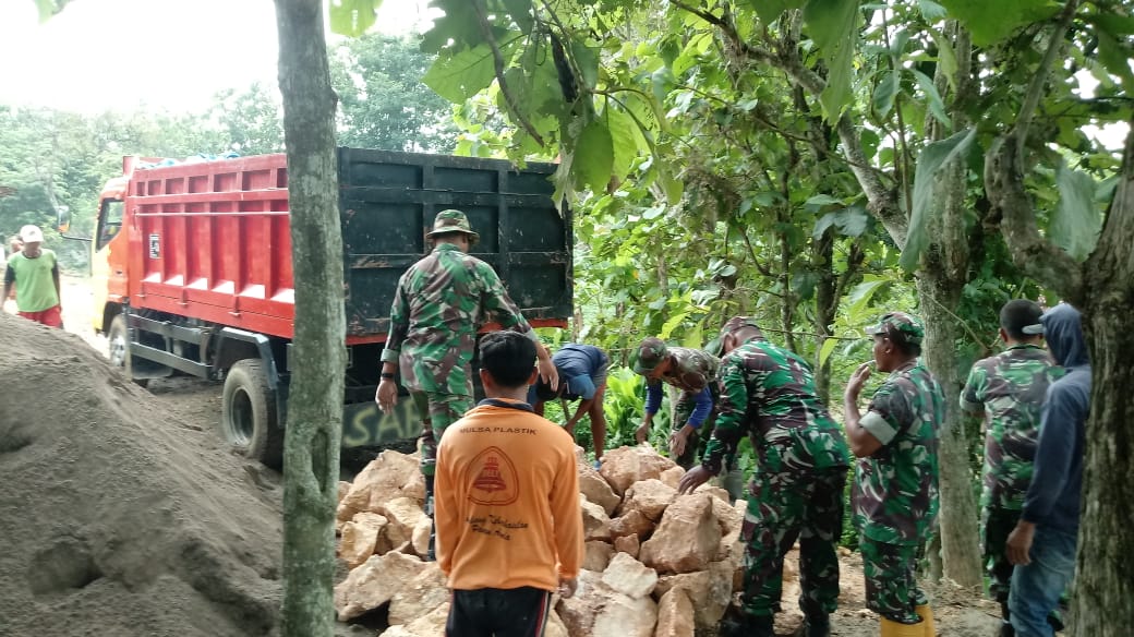 Harus Tangkas dan Tanggap Saat Bekerja di TMMD Jurangjero