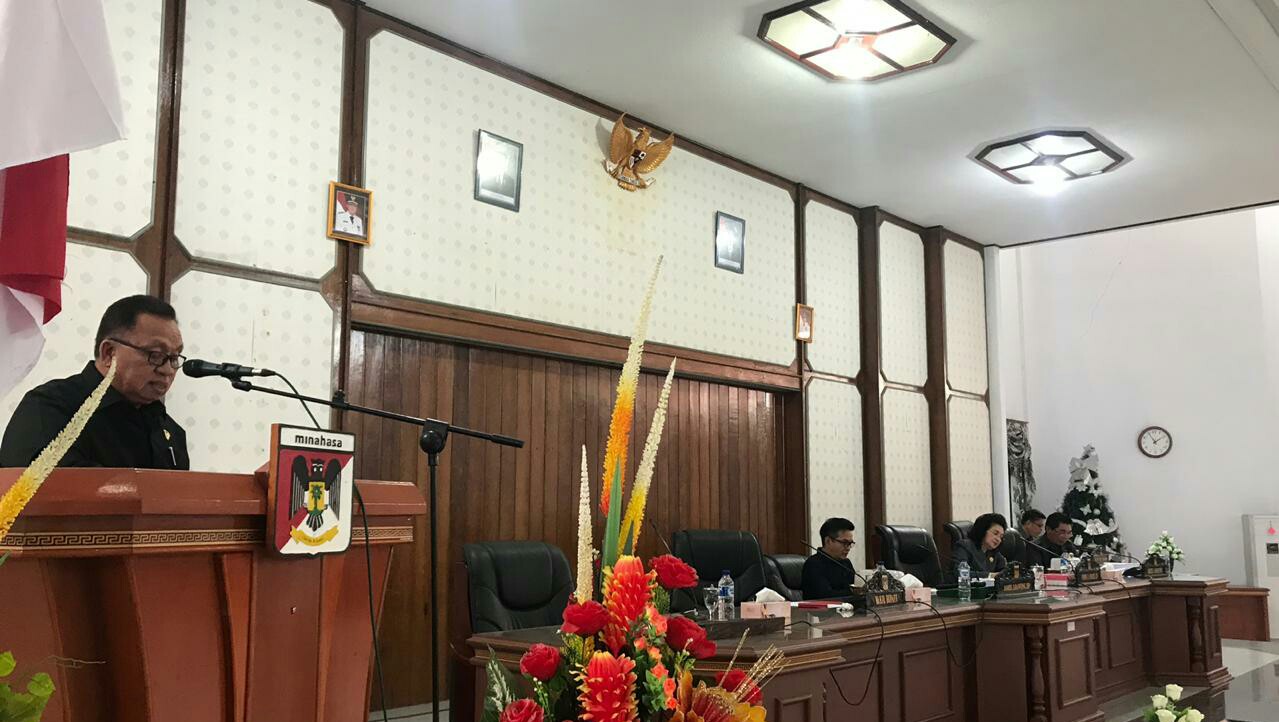 Paripurna DPRD Soal RPJMD 2019-2023 Pemkab Minahasa Paripurna DPRD Soal RPJMD 2019-2023 Pemkab Minahasa