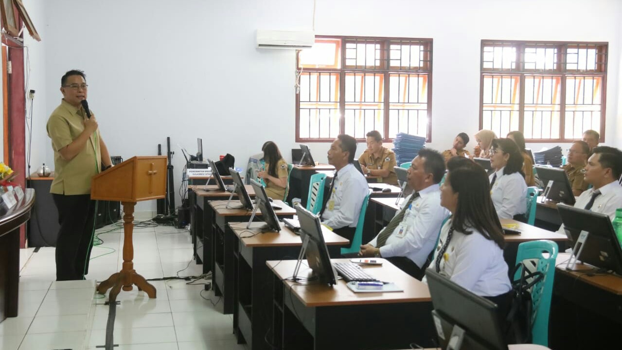 Uji Kompetensi Pejabat Tinggi Pratama Pemkot Tomohon