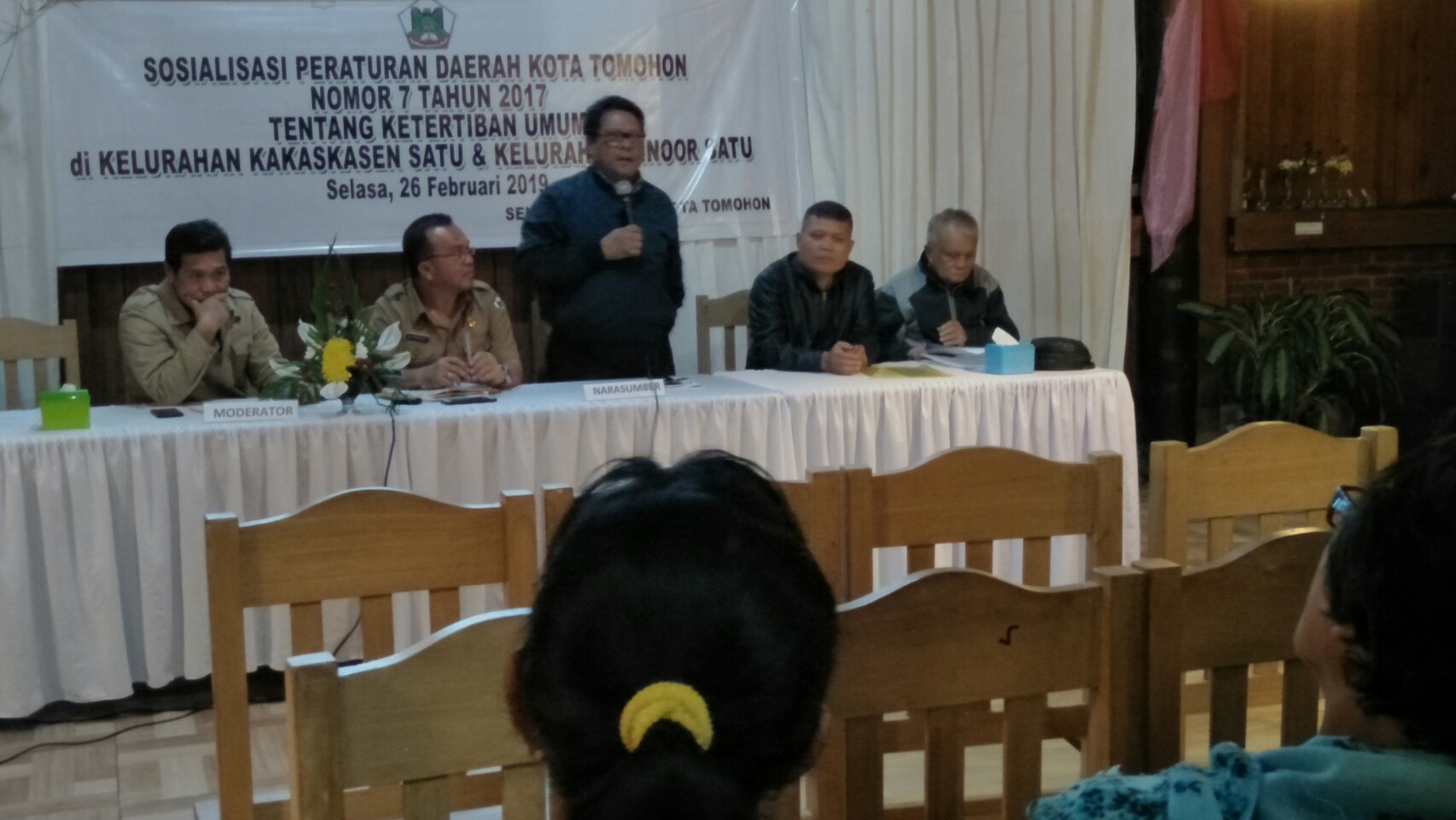 PHK Pungus Sebut Perda Tibum Wujud Perlindungan Masyarakat PHK Pungus Sebut Perda Tibum Wujud Perlindungan Masyarakat
