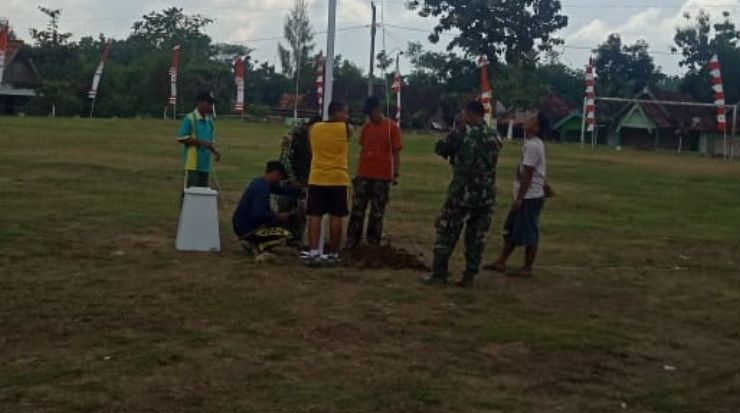 Danramil 02 matangkan kesiapan upacara pembukaan TMMD