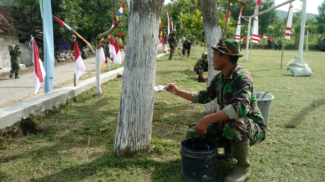 Meriahkan Penutupan TMMD Reg 104 kodim Blora