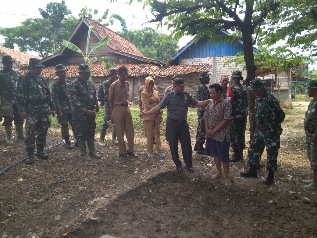 Kunjungan Pabandya Bhakti TNI Kodam IV/Diponegoro Kelokasi TMMD