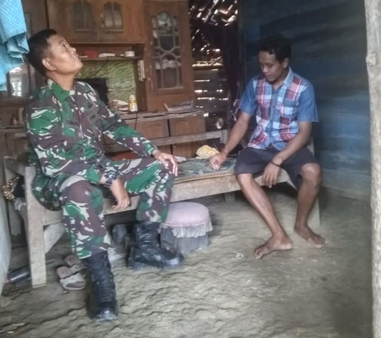 Peran Babinsa Dalam Tugasnya di Lokasi TMMD