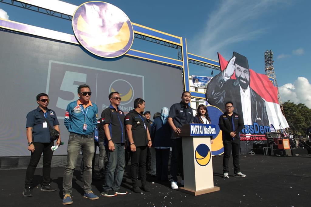 Prananda Surya Paloh Ajak Warga Sulut  Tidak Golput