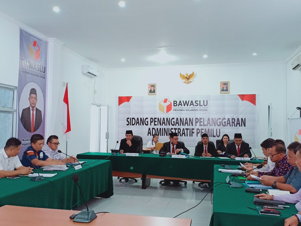 Bawaslu Sulut Putuskan FER Tidak Terbukti Melakukan Pelanggaran Pemilu