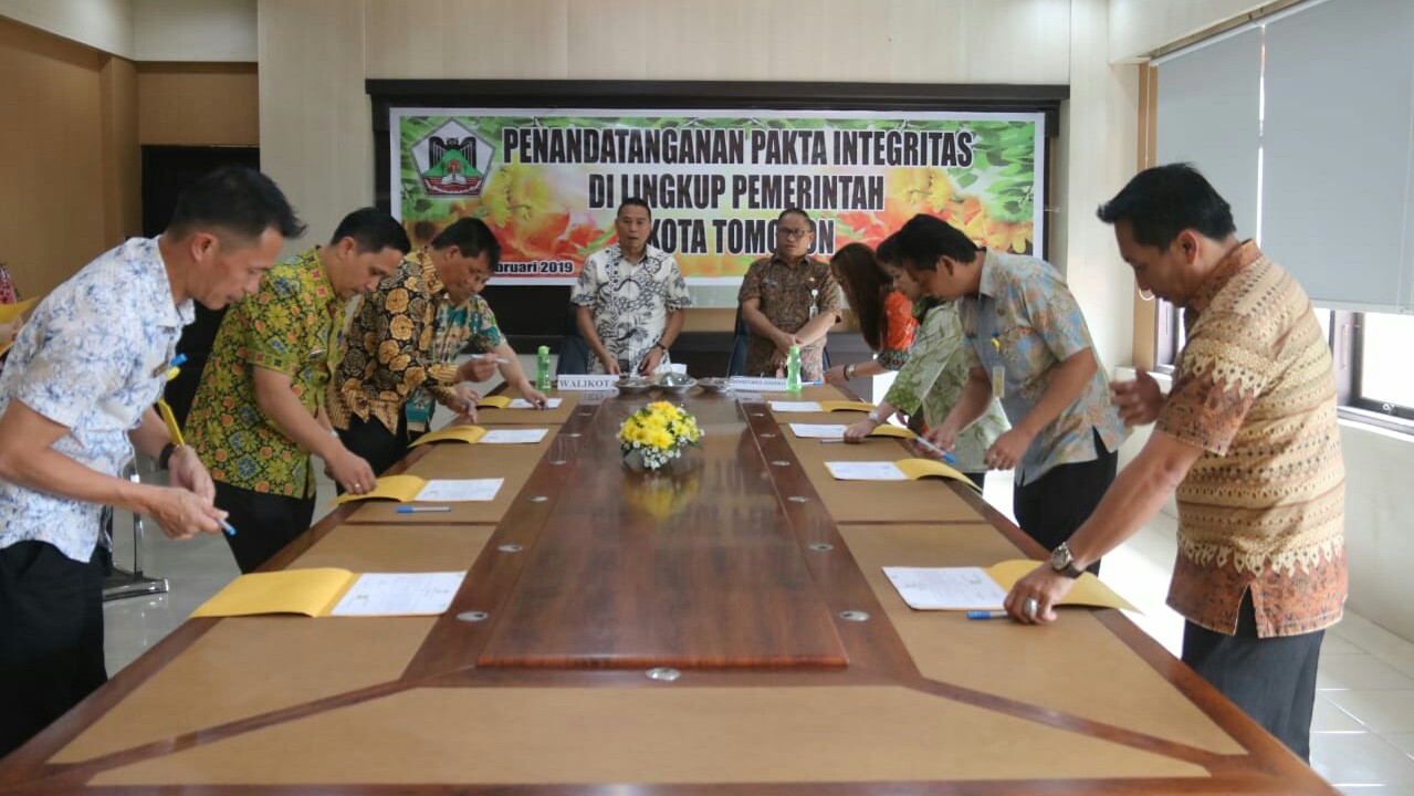 Pejabat Tomohon “sepakat” Anti KKN