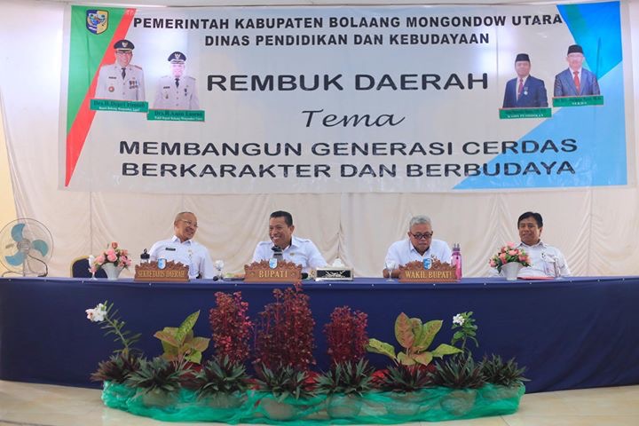 Bupati Buka Rembuk Daerah Pendidikan dan Kebudayaan Tahun 2019