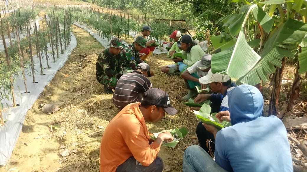 Keramahan Warga di Lokasi TMMD