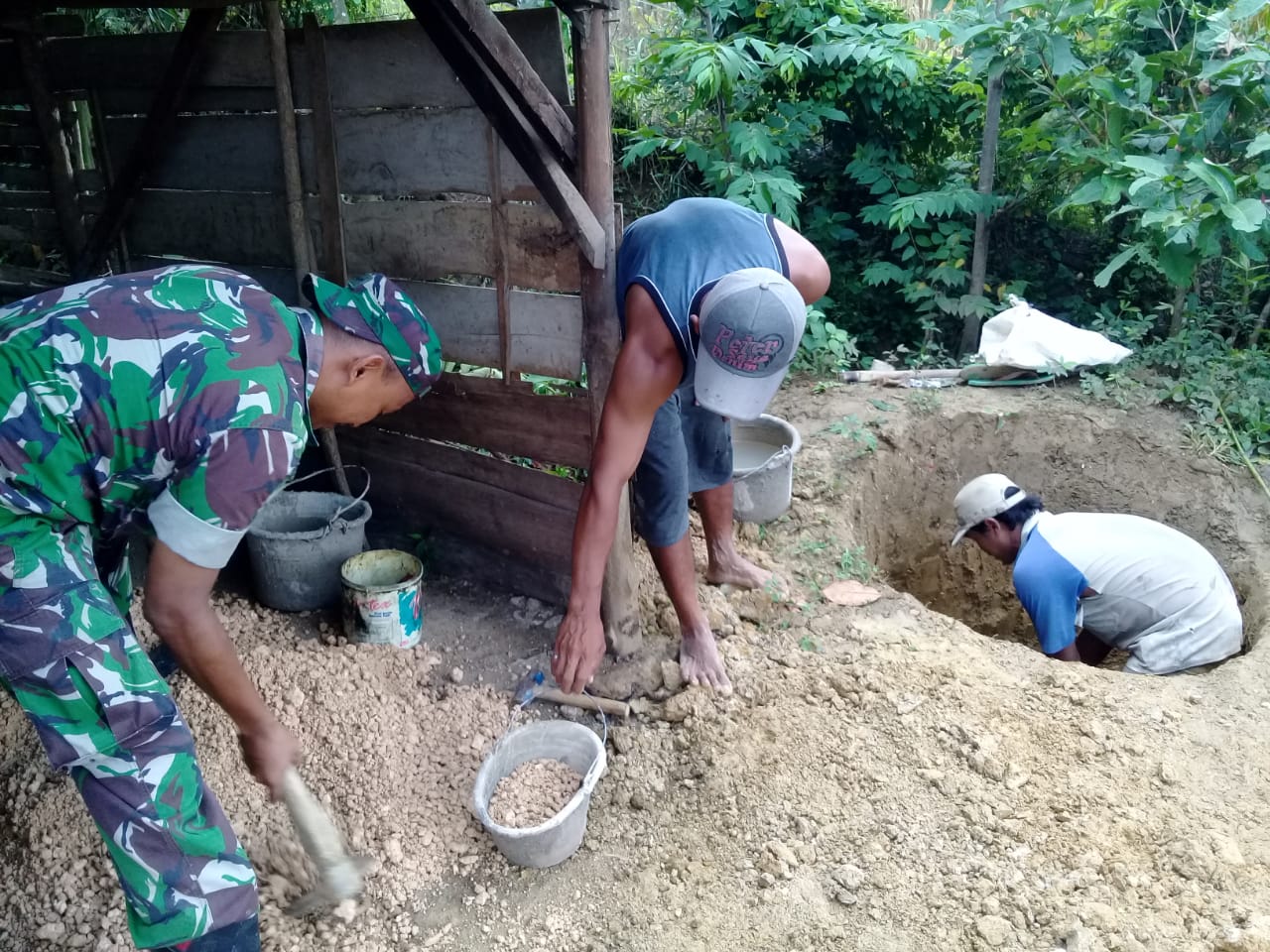 TMMD Merubah Gaya Hidup Sehat BagiWarga