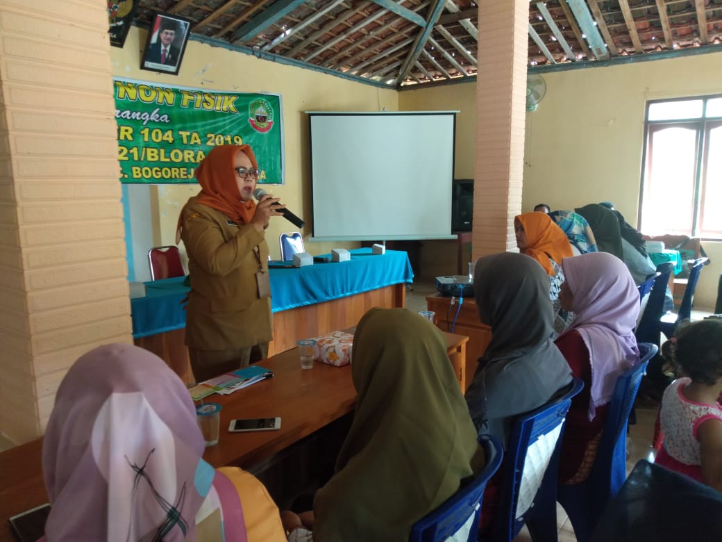 Bersinergi Dengan Dinas Pengendalian Penduduk dan Keluarga Berencana Blora